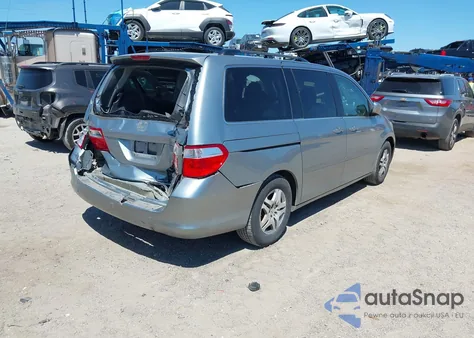 2005 Honda Odyssey Ex-L from USA, damaged, VIN 5FNRL38645B081893